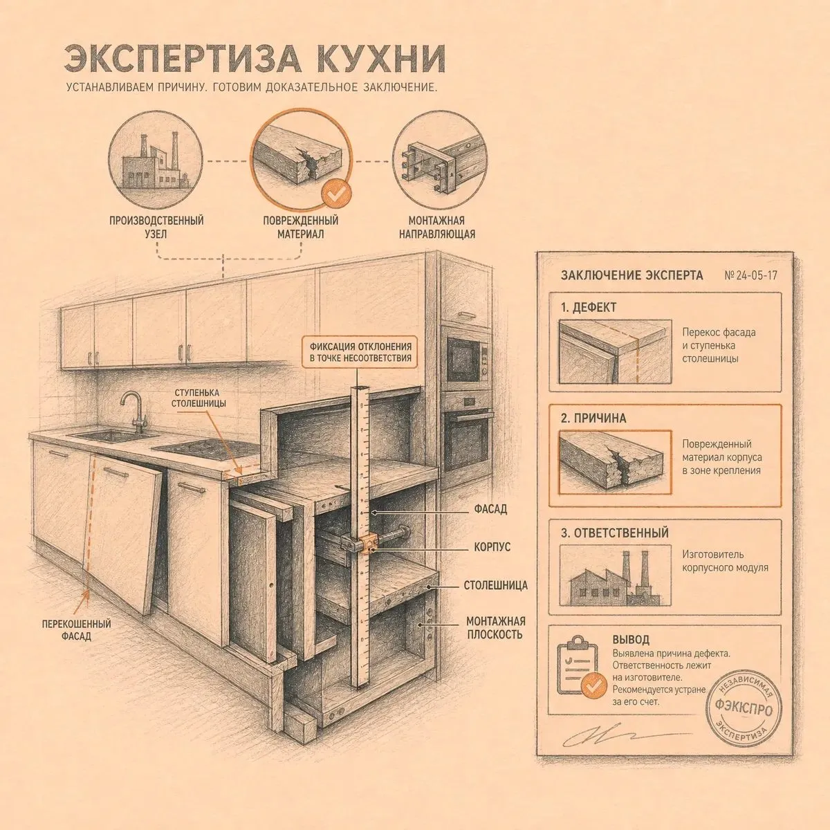 Сколько стоит экспертиза кухни?