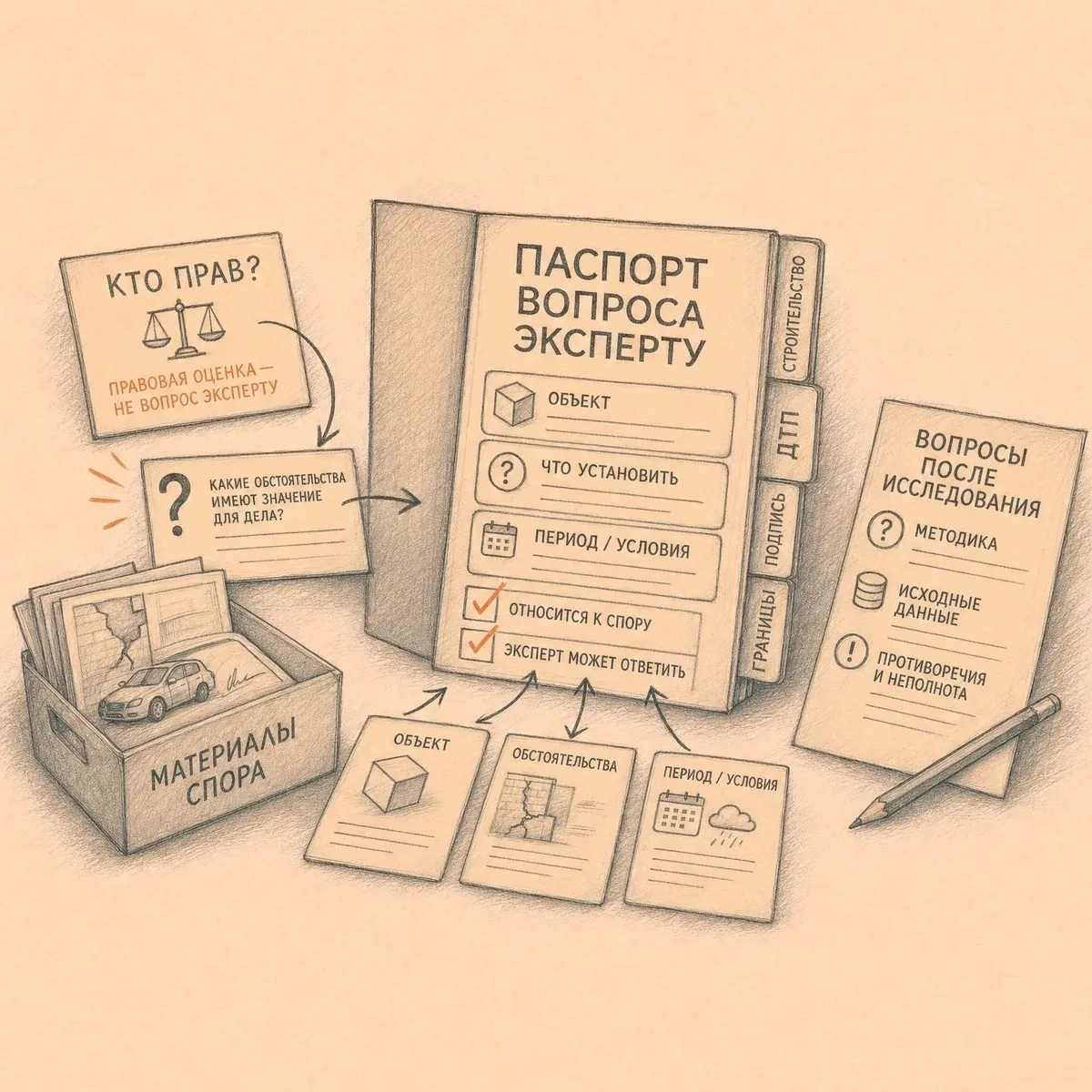 Как правильно сформулировать вопросы для судебной экспертизы?