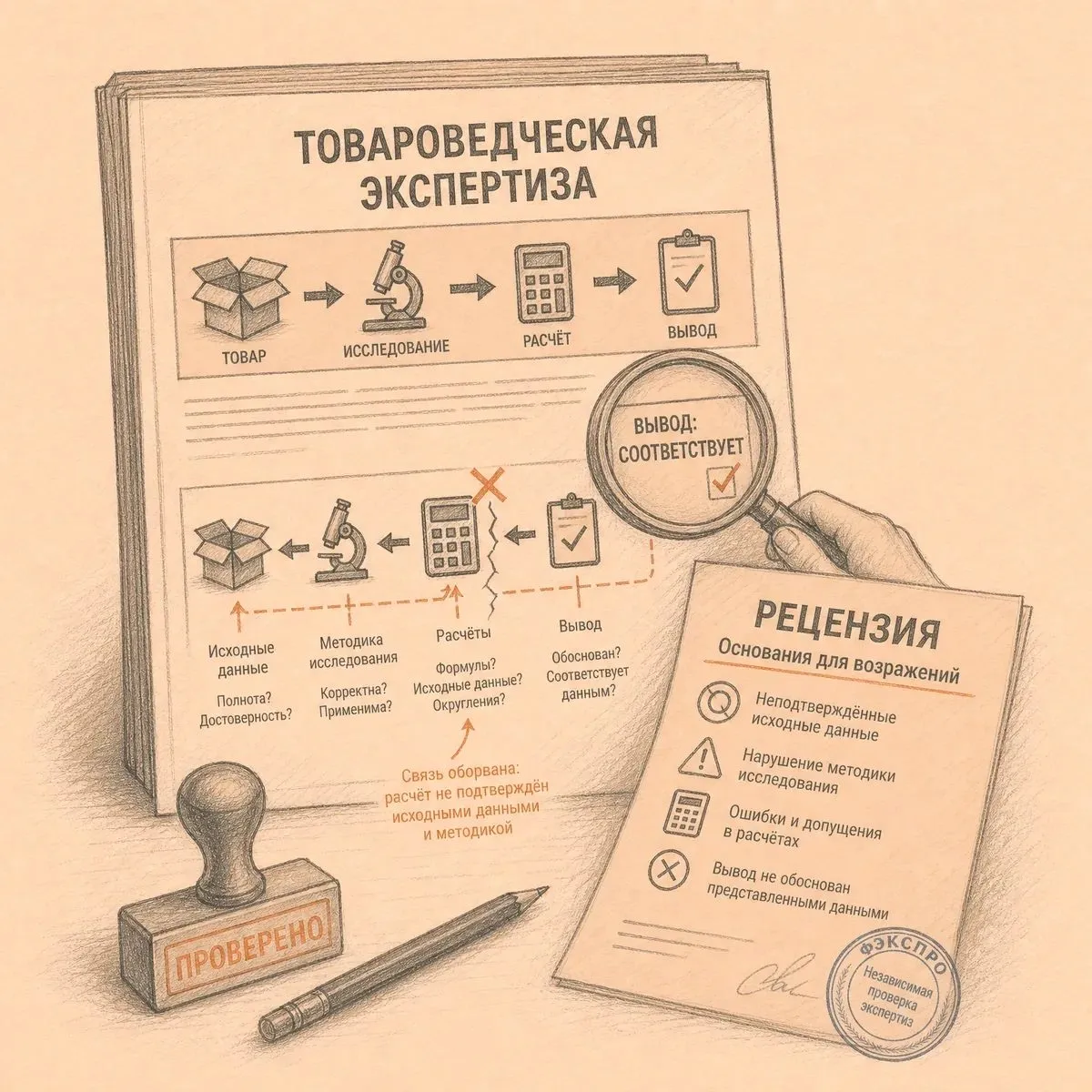 Как оспорить выводы товароведческой экспертизы в суде?